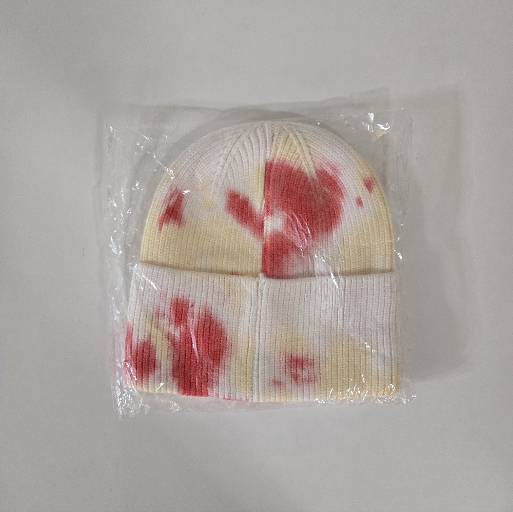 Boujie Bee Boutique Tie Dye Ribbed Beanie